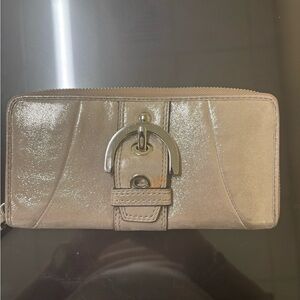 Coach Shimmering Tan Women's Wallet